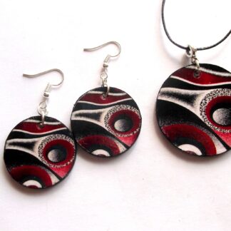 set bijuterii lemn 42846