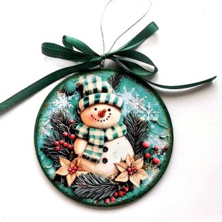 glob pe lemn ,decorat 47101