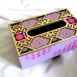 Cutie lemn pt servetele de hartie 50637