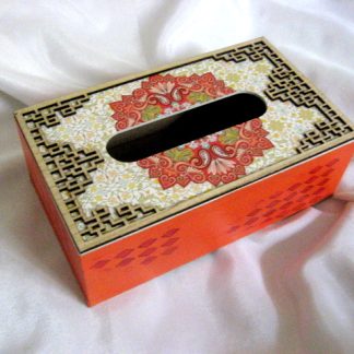 Cutie lemn pt servetele de hartie 50641