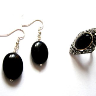 Set inel si cercei cu onix 51847