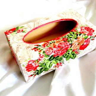 Cutie lemn pt servetele de hartie 52185