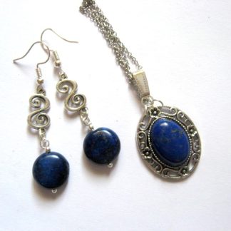 set bijuterii cu lapis lazuli 52558