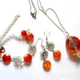 set bijuterii cu agate 52656
